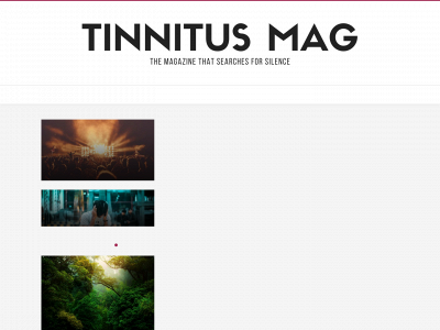 tinnitusmag.com snapshot