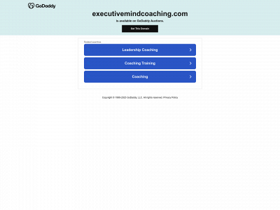 www.executivemindcoaching.com snapshot