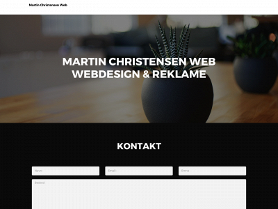 martinchristensenweb.dk snapshot