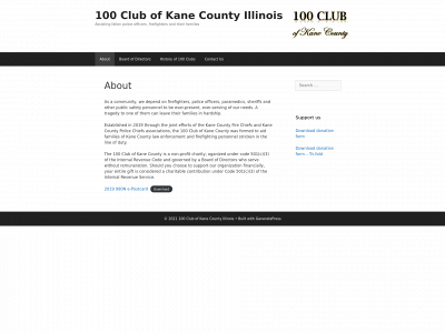 100kane.org snapshot