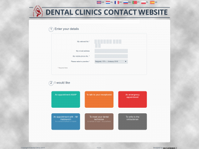 dentalclinicsgroup.com snapshot