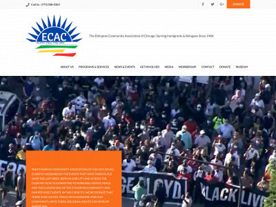 ecachicago.org snapshot