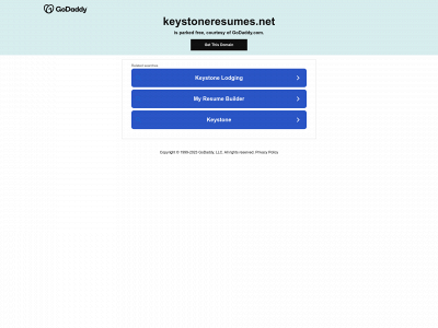 keystoneresumes.net snapshot