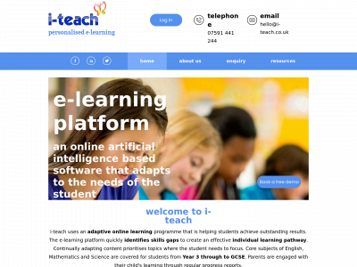 i-teach.co.uk snapshot