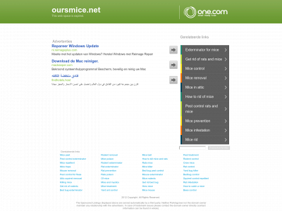 oursmice.net snapshot