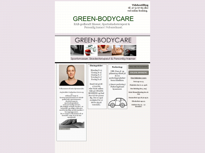 green-bodycare.dk snapshot