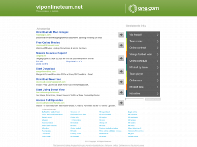 viponlineteam.net snapshot