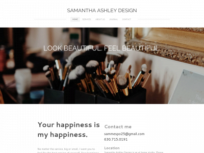 www.samashleydesign.com snapshot