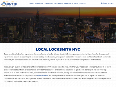 locksmithanddoors.com snapshot