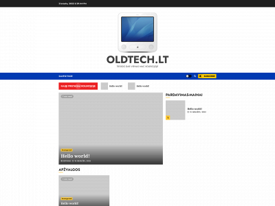 oldtech.lt snapshot