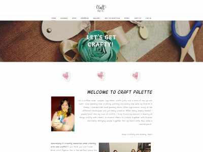 www.craftpalette.net snapshot