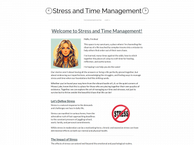 www.stressandtimemanagement.com snapshot