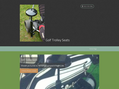golftrolleyseats.com snapshot