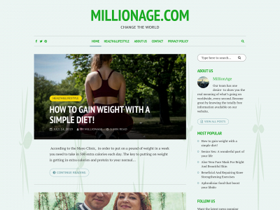 millionage.com snapshot