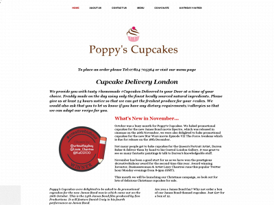 poppyscupcakes.com snapshot