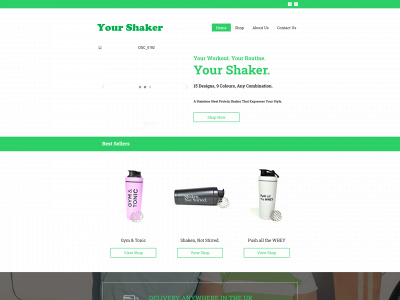 yourshaker.co.uk snapshot