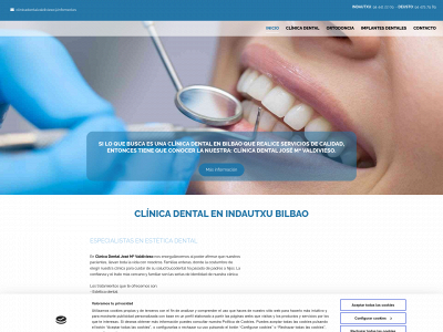 www.clinicadentalvaldivieso.es snapshot