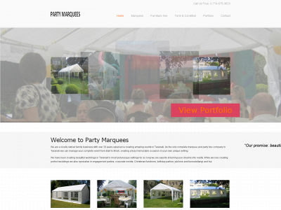 partymarquees.wales snapshot