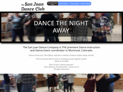 the-san-juan-dance-club.com snapshot