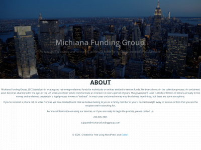 michianafundinggroup.com snapshot