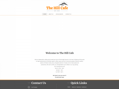 hillcafe.co.uk snapshot