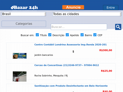 bazar24h.com.br snapshot