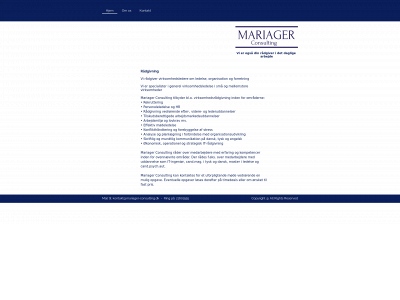mariager-consulting.dk snapshot