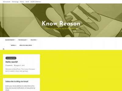 know-reason.com snapshot