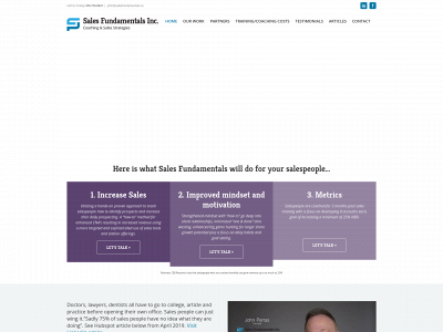 www.salesfundamentals.ca snapshot