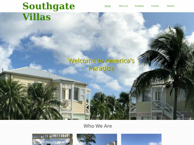 southgatevillas.com snapshot