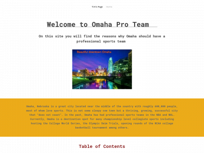 www.omahaproteam.org snapshot