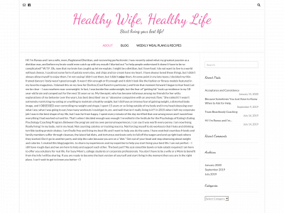 healthywife-healthylife.com snapshot
