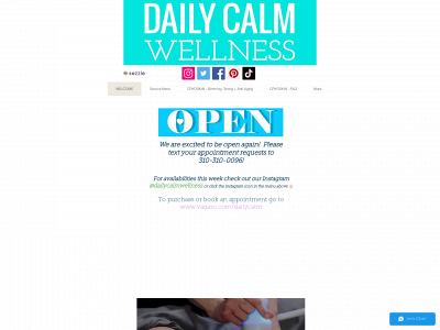 www.daily-calm.net snapshot