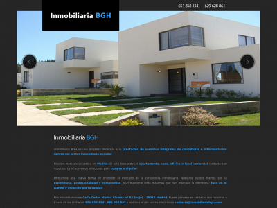 inmobiliariabgh.com snapshot