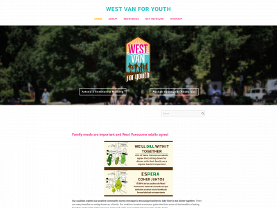 www.westvanforyouth.org snapshot