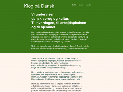 klogpaadansk.dk snapshot
