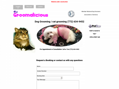 petgroomalicious.com snapshot
