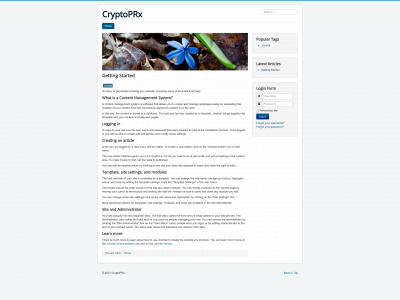 cryptoprx.com snapshot