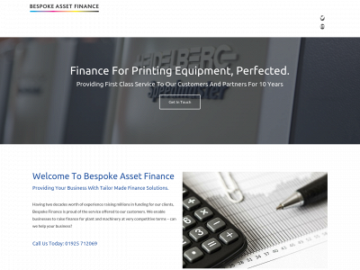 bespokeassetfinance.com snapshot