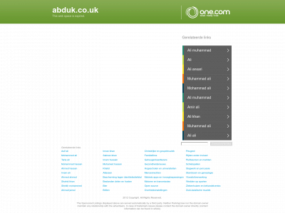 abduk.co.uk snapshot