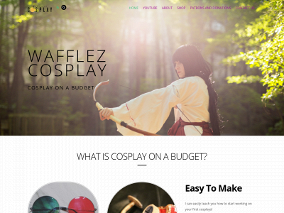 wafflezcosplay.com snapshot