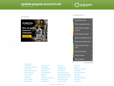 update-paypal-account.net snapshot
