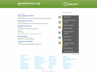 ghostchecker.org snapshot