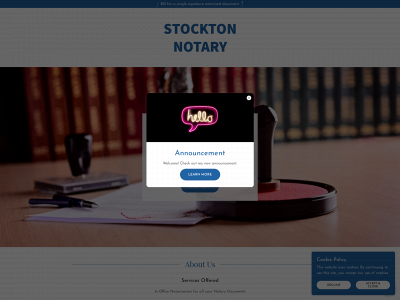 stocktonnotary.com snapshot
