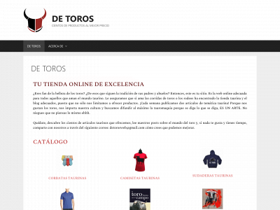 detoros.com.es snapshot