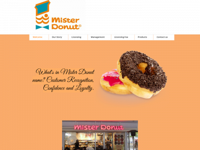 mister-donut.com snapshot