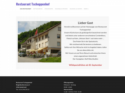 www.restaurant-tschoppenhof.ch snapshot