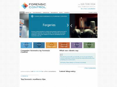 forensiccontrol.com snapshot