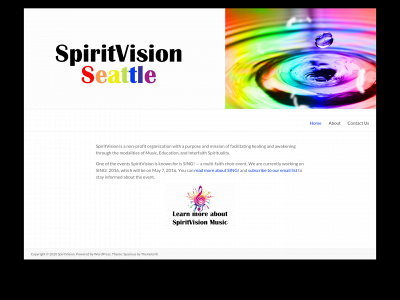 spiritvisionseattle.com snapshot