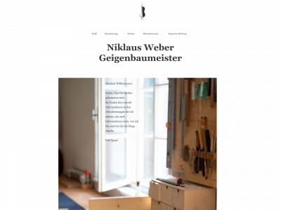 niklaus-weber.de snapshot